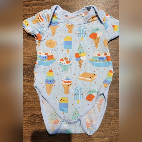 Bundle of 3 Little Sleepies Onsies, 0-3 Months - Picture 2 of 10